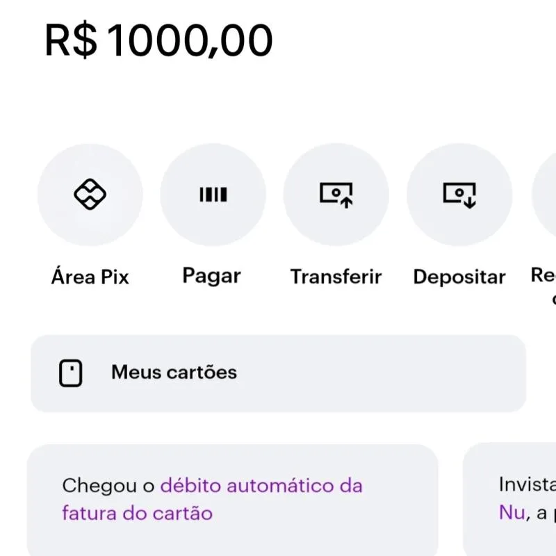 Imagem da campanha 1000 no pix