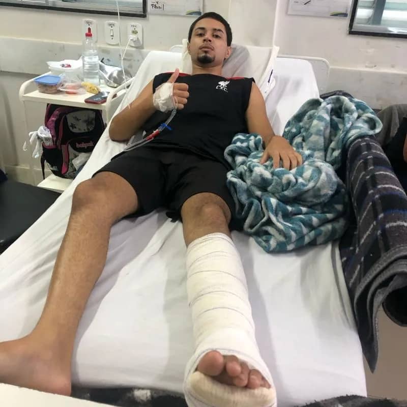 Imagem da campanha ajudar lohan