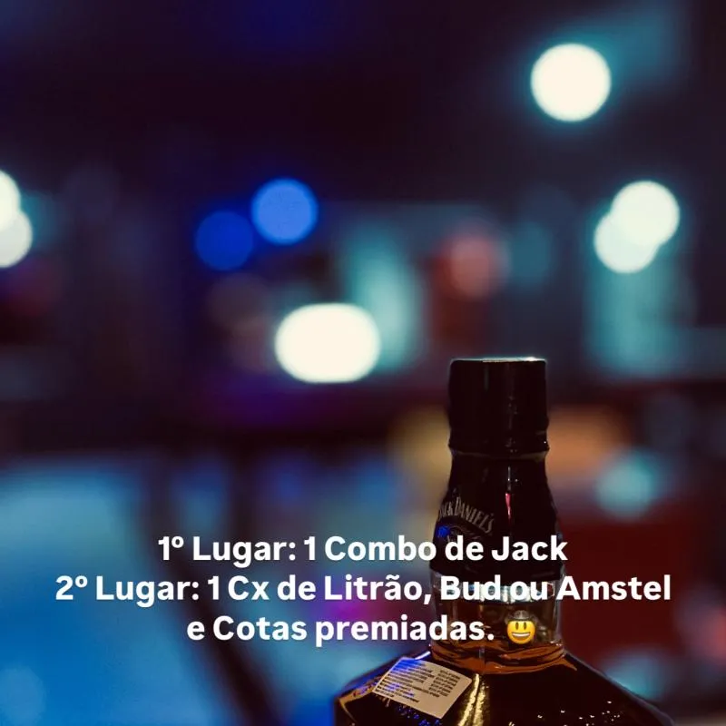 Imagem da campanha 1º Lugar 1 Combo de Jack, 2º Lugar 1 caixa de Litrão