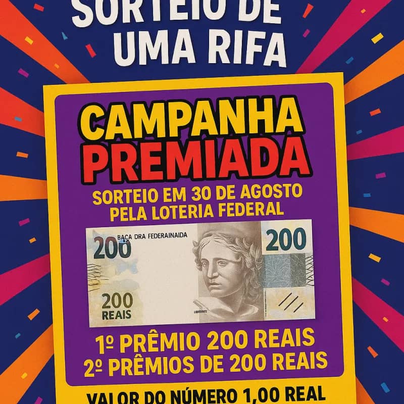 Imagem da campanha 🎉 Campanha Premiada