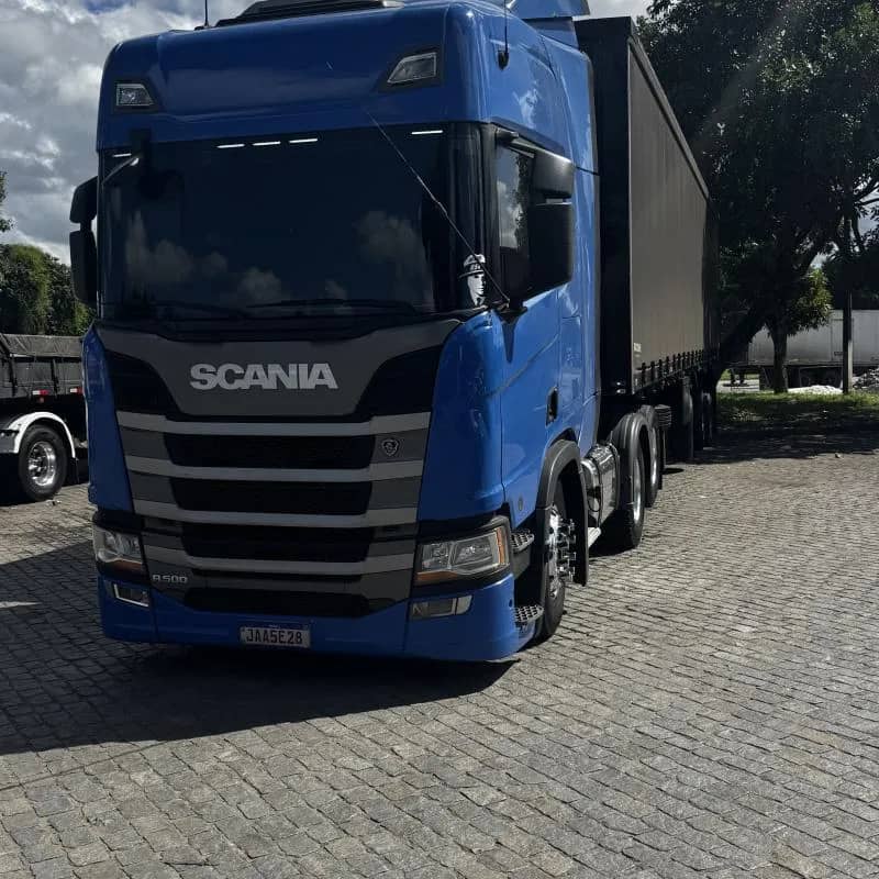 Imagem da campanha Scania 2021
