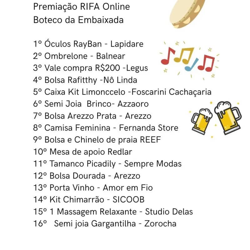 Imagem da campanha Boteco da Embaixada
