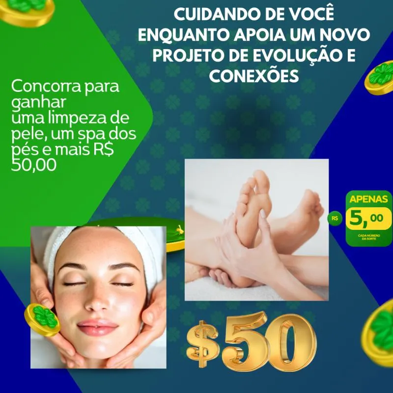 Imagem da campanha Sorteio com propósito