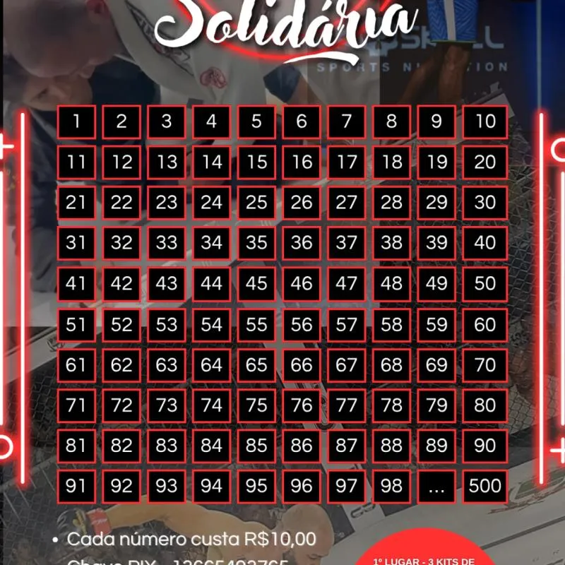Imagem da campanha Rifa Solidária
