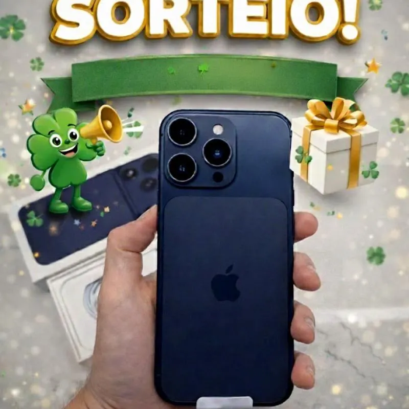Imagem da campanha iPhone 17 Pro Max ou 7K no PIX