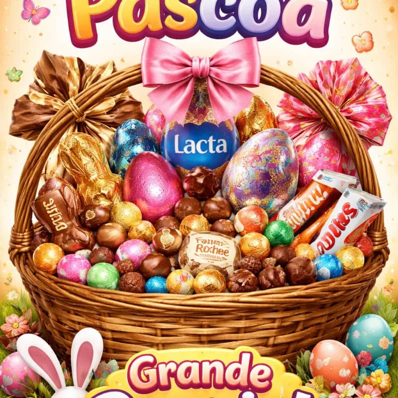 Imagem da campanha Cesta de Páscoa - 5 Ano - Sagrada Família