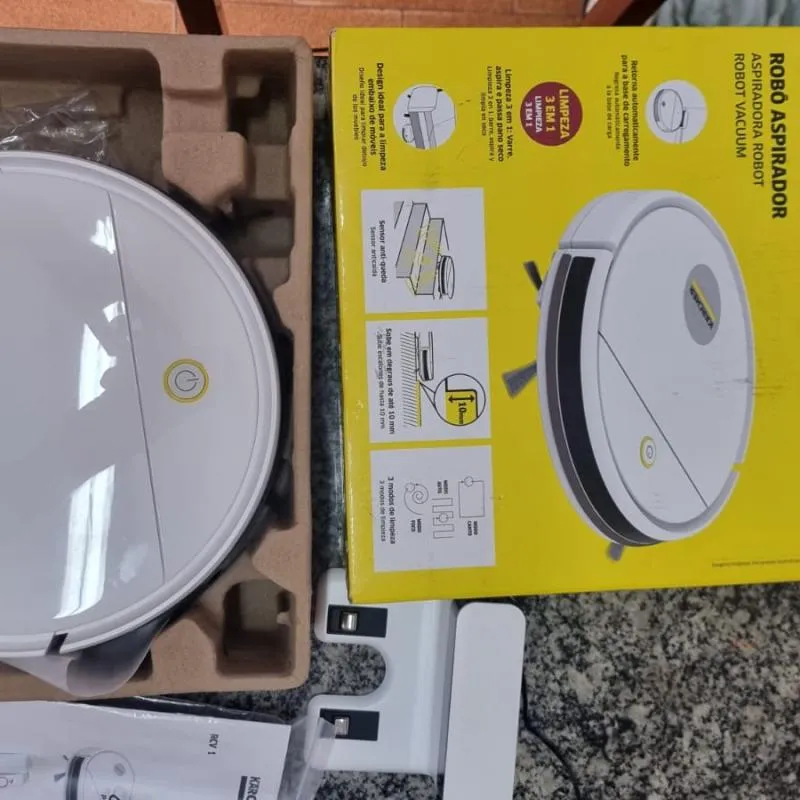 Imagem da campanha Rifa valendo Robô aspirador de pó Karscher RCV 1