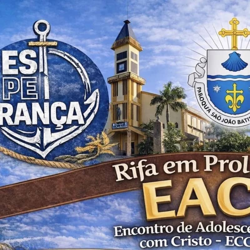 Imagem da campanha Em Prol ao EAC - Encontro de Adolescentes com Cristo