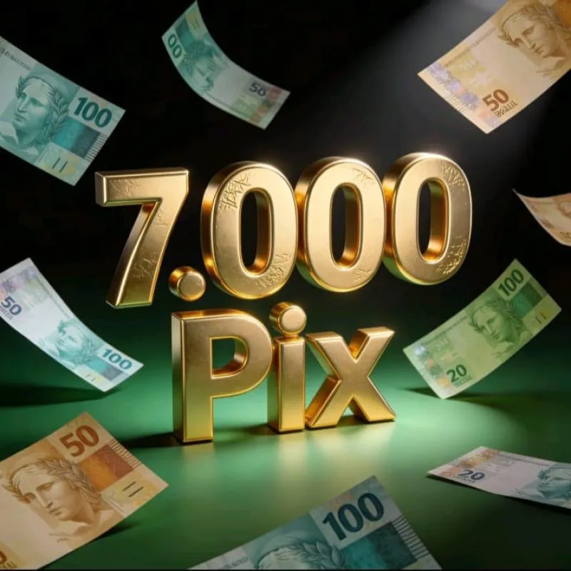 Imagem da campanha 7 mil no seu Pix
