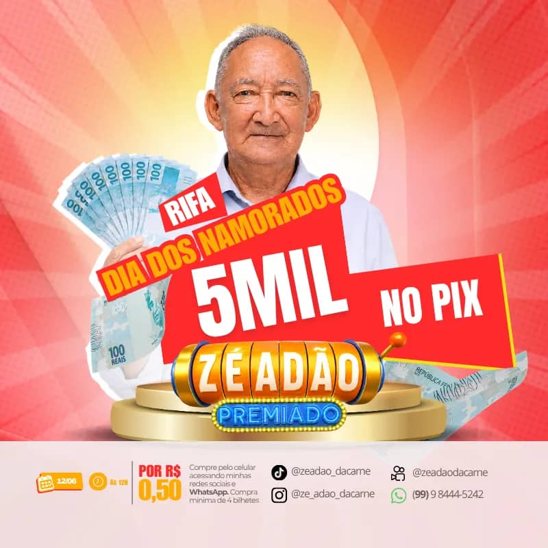 Imagem da campanha 5MIL NO PIX