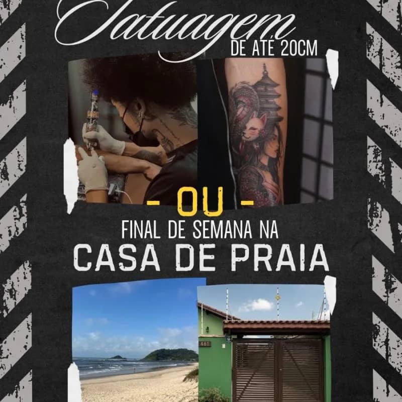 Imagem da campanha RIFA LÁ VIELA