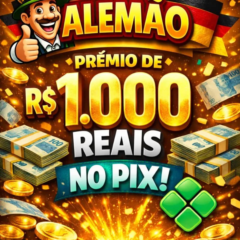 Imagem da campanha rifa do alemão