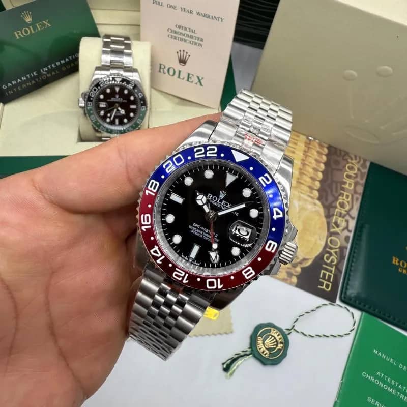 Imagem da campanha ROLEX GMT PEPSI