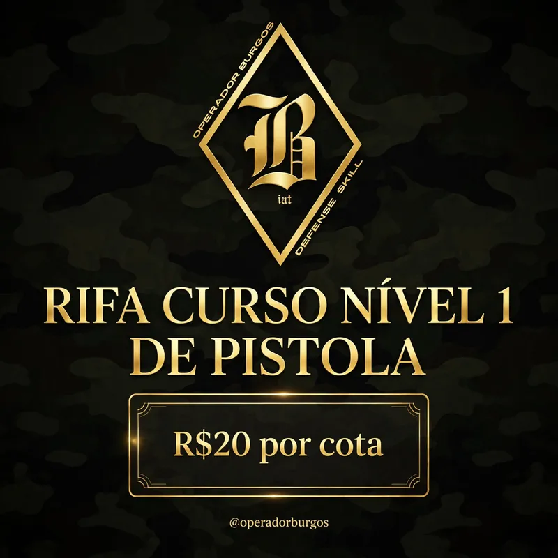 Imagem da campanha CURSO NIVEL 1 DE PISTOLA