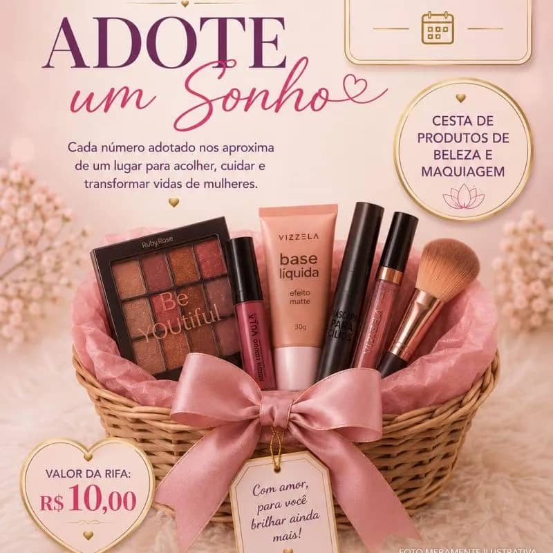 Imagem da campanha Adote um sonho