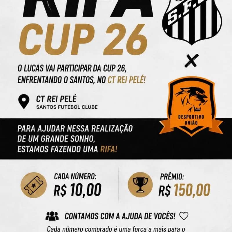 Imagem da campanha CUP 26