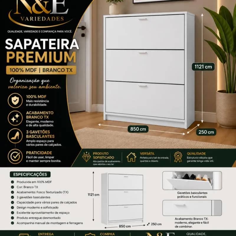 Imagem da campanha Mega sorteio de móveis