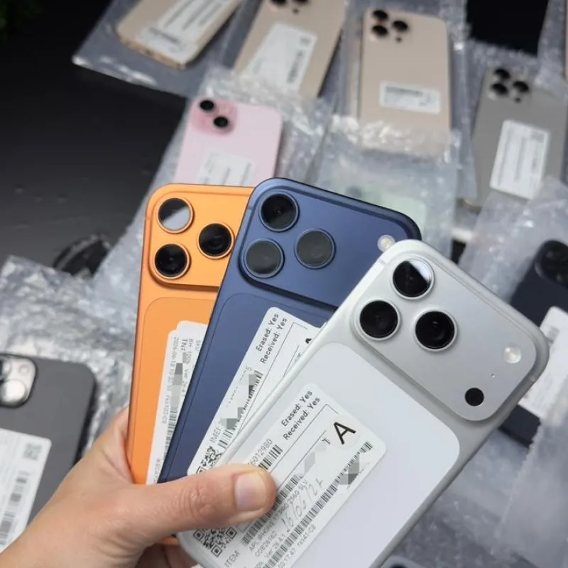 Imagem da campanha iPhone 17 Pro Max